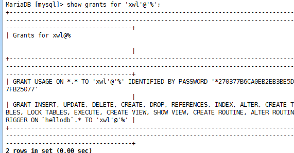 MySQL/MariaDB基础