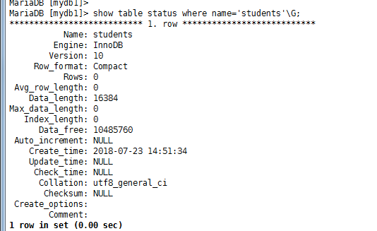 MySQL/MariaDB基础