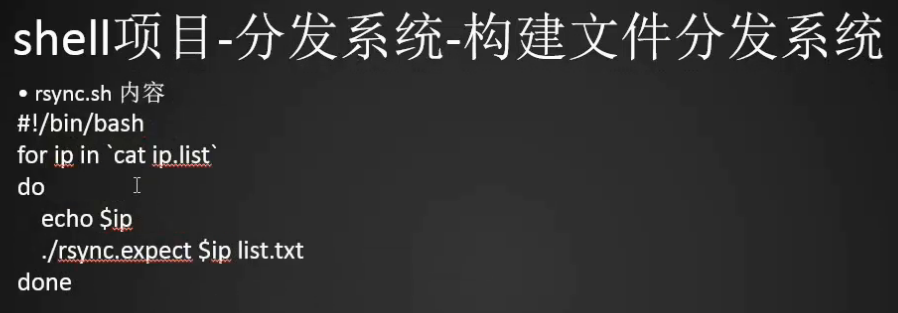 expect脚本同步文件 expect脚本指定host和要同步的文件 构建文件分发系统 批量远程执行