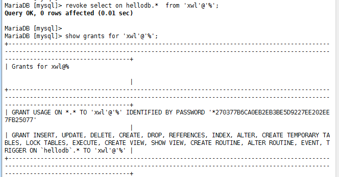 MySQL/MariaDB基础