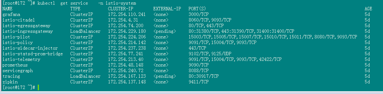 十五分钟过下ISTIO