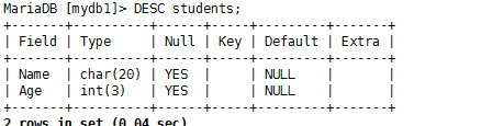 MySQL/MariaDB基础