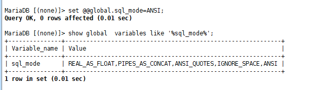 MySQL/MariaDB基础