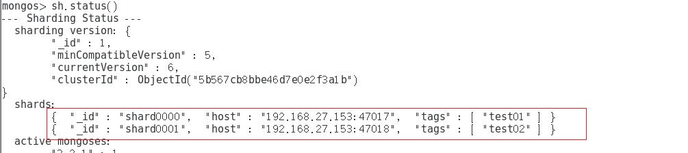 MongoDB分片