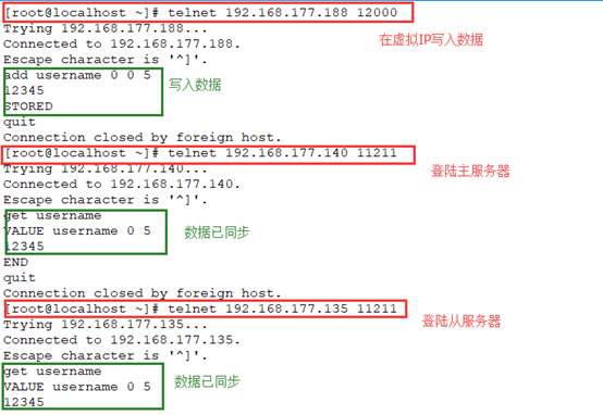 memcached群集