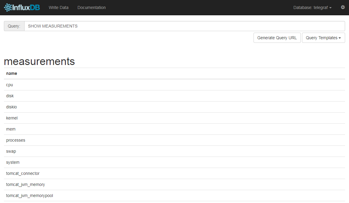 Grafana+Telegraf+Influxdb监控Tomcat集群方案