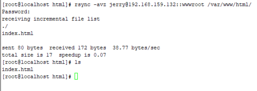 rsync