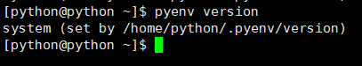 Pyenv安装及管理不同版本Python