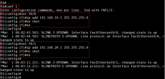 路由重分发配置实例 ospf、rip