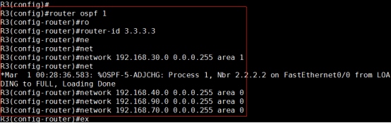 路由重分发配置实例 ospf、rip