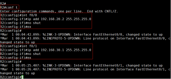 路由重分发配置实例 ospf、rip