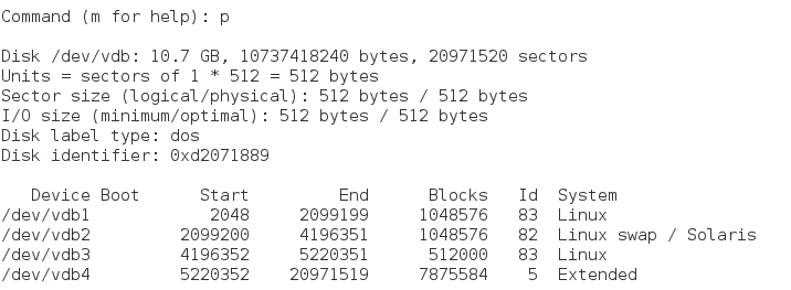 Linux（RadHat）基础学习—系统存储设备与系统分区