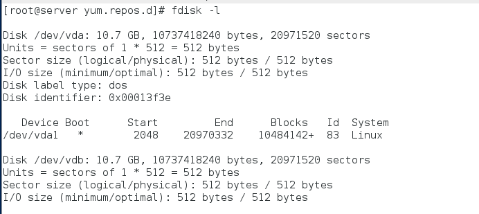 Linux（RadHat）基础学习—系统存储设备与系统分区