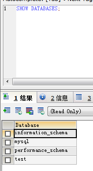 JavaWeb Mysql数据库基础知识