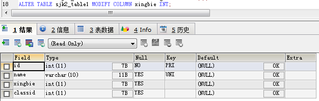 JavaWeb Mysql数据库基础知识