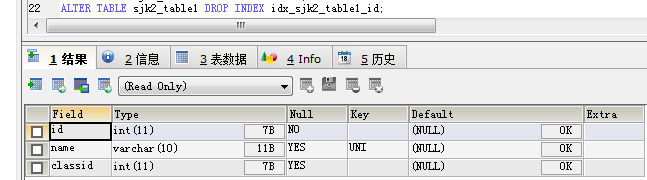 JavaWeb Mysql数据库基础知识