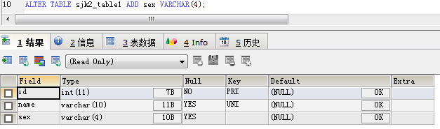 JavaWeb Mysql数据库基础知识