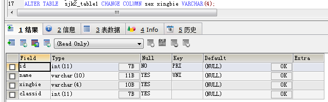 JavaWeb Mysql数据库基础知识