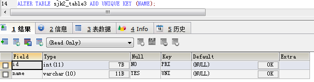 JavaWeb Mysql数据库基础知识