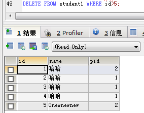 JavaWeb SQL常用语言（增删改查）