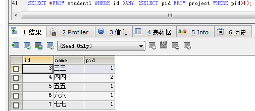 JavaWeb SQL常用语言（增删改查）