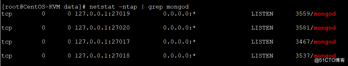 部署MongoDB復制集（主從復制、讀寫分離、高可用）