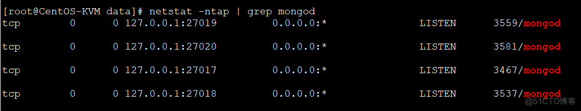 部署MongoDB复制集（主从复制、读写分离、高可用）