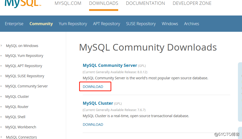 Mysql數據庫安裝使用過程
