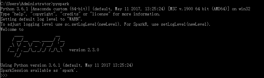 python spark环境配置