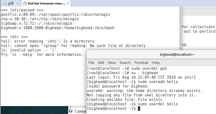 Linux系统基础知识(二)基于linux系统下的用户管理操作以及文件操作补充