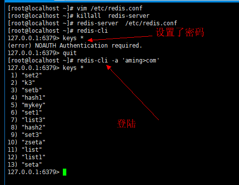 21.13/21.14/21.15 redis常用操作 21.16 redis操作键值 21.17