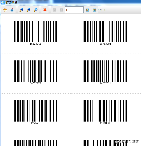 中瑯條碼打印軟件中如何批量生成條碼