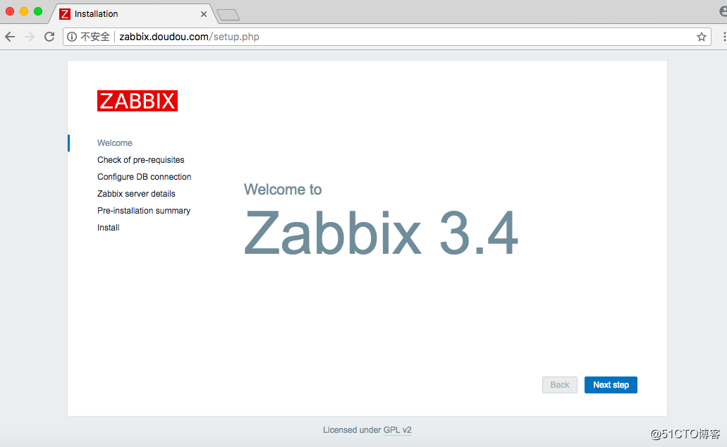 zabbix部署（server端）