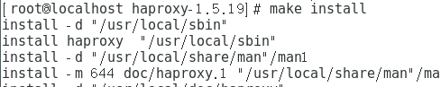 Centos7中搭建haproxy实现代理服务