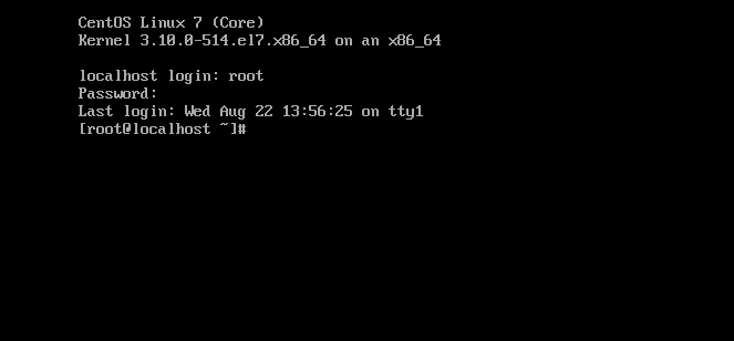 CentOS 7忘记root密码解决办法