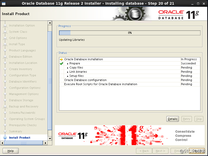 最全的Centos6.10详细安装Oracle 11G R2图文教程