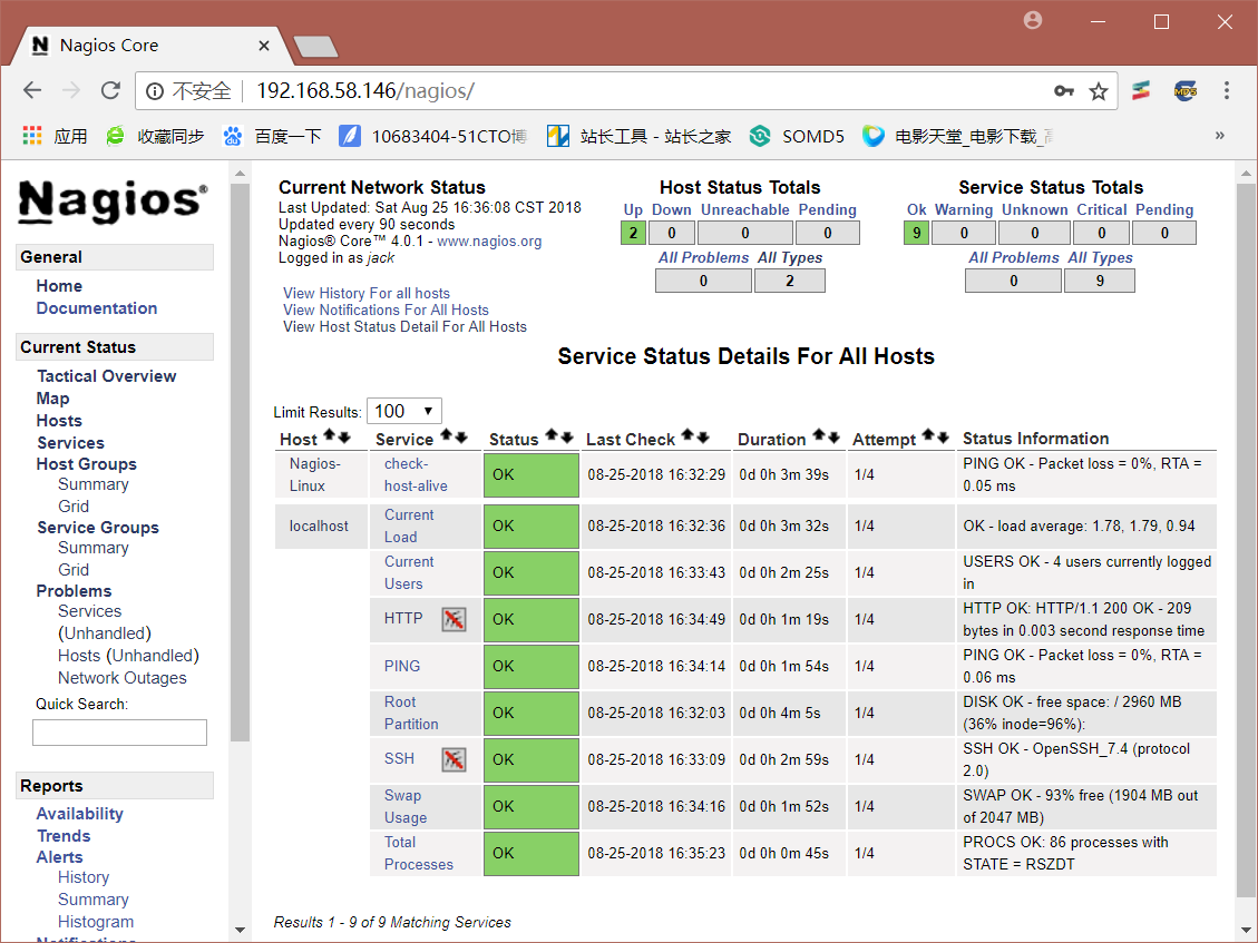 Linux监控系统之Nagios