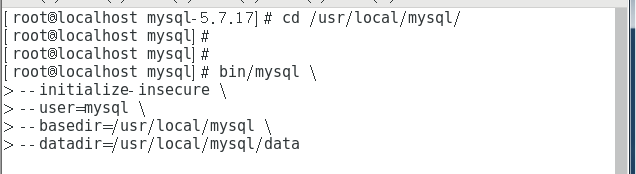 MySQL 5.7安装