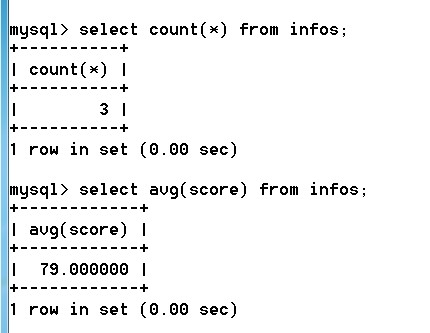 Mysql数据库基本应用