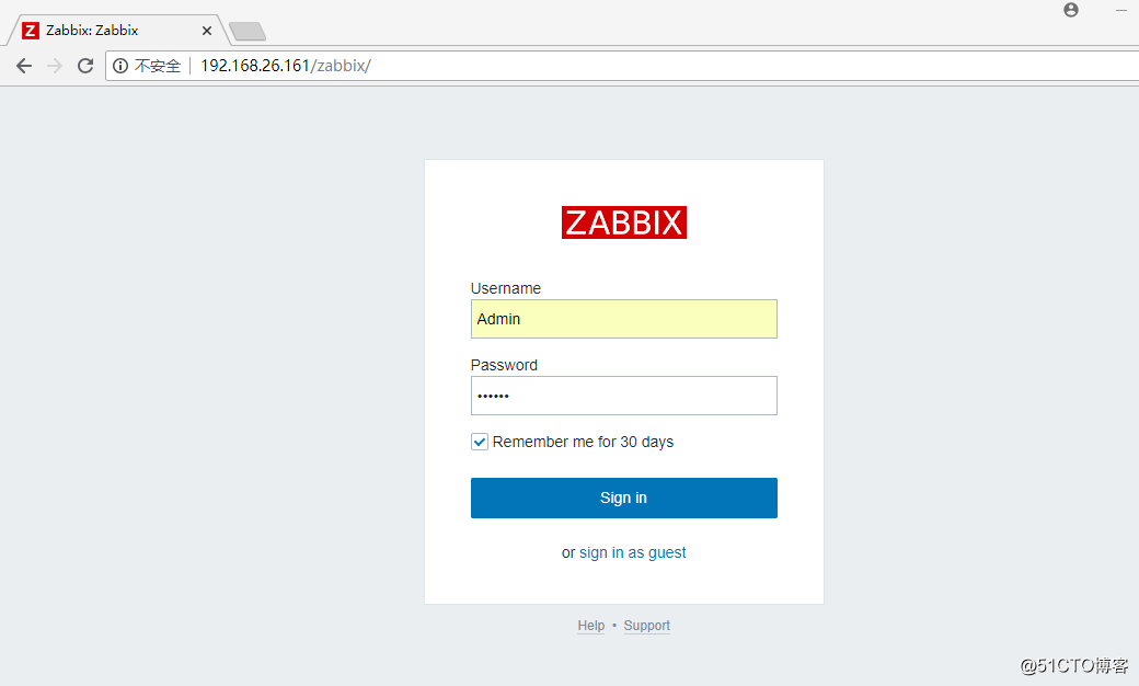 部署Zabbix集中监控系统
