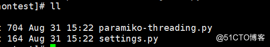 python 远程批量多线程paramiko 和 threading案例
