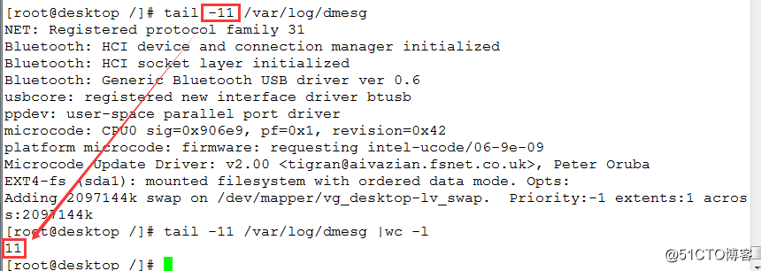 linux基本內容顯示命令