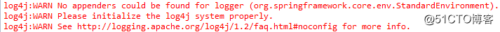 log4j:WARN No appenders could be found for logger