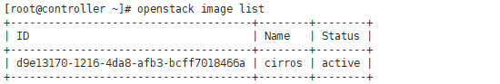 OpenStack Pike Minimal安装：三、镜像管理