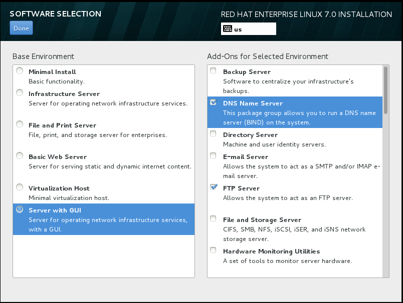 安装VM ware及虚拟机（Redhat 7.0）