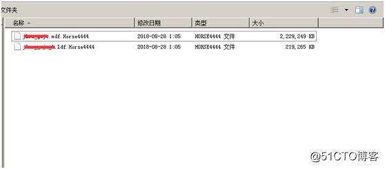 SQL Server資料庫mdf檔案中了勒索病毒Dragon4444。副檔名變為Dragon4444