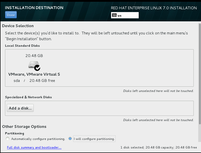 安装VM ware及虚拟机（Redhat 7.0）