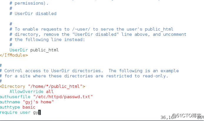 使用Apache搭建一個個人的靜態網址，網址裏面的內容是：i like linux