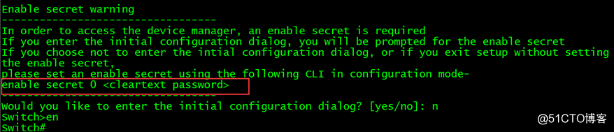 Cisco交换机3750密码破解（一）