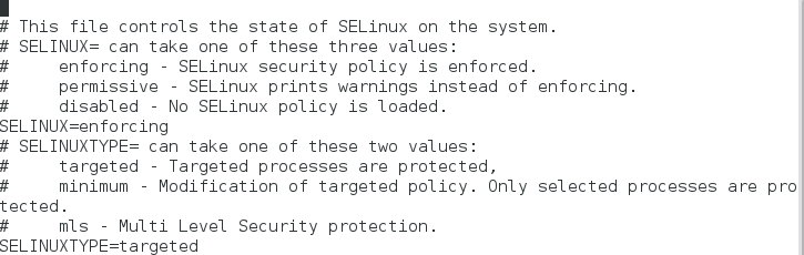 配置selinux